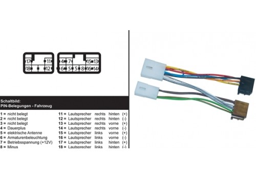 AIV ISO-adapter  Toyota   Daihatsu Lexus 554384837