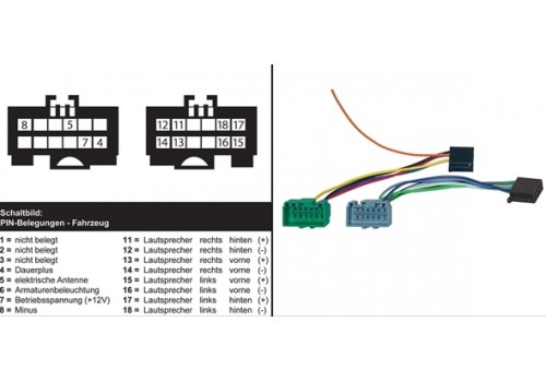 AIV ISO-adapter  Volvo S80 S V40 00  S70 00 -987370059